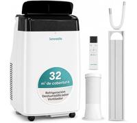 SereneLife Climatizzatore portatile, 7000 BTU, portatile, silenzioso, deumidificatore, ventilatore, telecomando, ideale per casa o ufficio