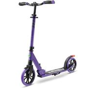 SereneLife Monopattino, Monopattino Bambini da 8 Anni, 2 Ruote con Manubrio Regolabile, Adulti e Adolescenti, Antiscivolo, Monopattino Pieghevole, Monopattino a Spinta e Portatile con Tracolla