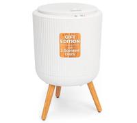 SereneLife Scaldasalviette da 12 litri, con timer e spegnimento automatico, funzione aroma, indicatore LED, adatto per 1 asciugamano grande o accappatoio
