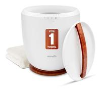 SereneLife Scaldasalviette Elettrico Bagno a Secchiello da Banco con Profumazione Personalizzata, Autospegnimento, 12 L, 500 W, Scaldasalviette per Asciugamano, Coperta, Accappatoio