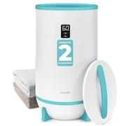 SereneLife Scaldasalviette Elettrico Bagno a Secchio con Profumazione Personalizzata, Scaldasalviette di Lusso per Lui e Lei, Spegnimento Automatico, Adatto a 2 Asciugamani, Coperte e Accappatoi