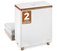SereneLife Secchio scaldasalviette Elettrico da 20 l, Colore Oro Rosa, con Timer, Ideale per Asciugamani da Bagno e Accappatoi, Spa