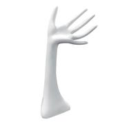 SereneLife Supporto per esposizione a mano per gioielli, manichino da donna, manichino lungo, organizer bianco per accessori, adatto per mostrare gioielli come anelli, bracciali, orologi, guanti, ecc