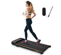 SereneLife Tapis Roulant, Portatile, Tapis Roulant Elettrico a Bassa Velocità, Controllo Smart, Tapis Roulant Salvaspazio per Piccoli Spazi in Casa o Ufficio