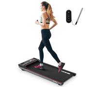 SereneLife Tapis Roulant Salvaspazio per Casa, Walking Pad Compatto con Display Digitale, Tapis Roulant per Camminata e Corsa, Design Portatile per Allenamento in Casa e Palestra