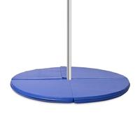 SereneLife Tappetino di Sicurezza per Palo Pole Dance da Casa 120x120x5 cm, Pieghevole e Portatile con Copertura Facile da Pulire per Palo Pole Dance Professionale