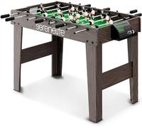 SereneLife Tavola da Calcio Balilla a Grandezza Naturale, Calcio con Palla Set per la Casa, Calcio Balilla Professionale, Design Moderno e Robusto