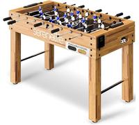 SereneLife Tavola da Calcio Balilla, Dimensionata Concorrenza a 122 Centimetri, Calcio con Palla Set per la Casa