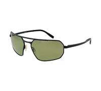 Serengeti Hinkley Polarizzati Sole Nero Brillante / 555nm Verde Lenti SS570003