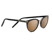 serengeti Elyna Shiny Black/Mineral Polarized Drivers® Gold Medium/Large Occhiali da sole Unisex-adulti