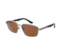 Serengeti Gray Metal Sunglasses