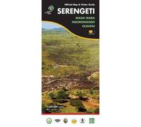 Serengeti: Official Map & Visitor Guide (African Map) [Lingua Inglese]