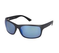 Serengeti Pistoia Occhiali Da Sole Unisex Nero Geometrico Blu