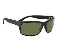Serengeti Pistoia Occhiali da Sole, Unisex, Pistoia, Pistoia Shiny/Satin Black Polarized 555nm