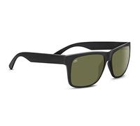 Serengeti Positano, Occhiali da Sole Unisex, Matte Black, M