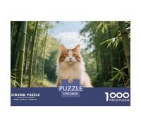 Serengeti, Puzzle Da 1000 Pezzi, Stimola Memoria E Creatività, Perfetto Per Regali, Adatto Dai 10 Anni, Pet Cat, 38x26cm/1000pcs