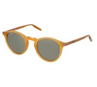Serengeti Raffaele Occhiali Da Sole Unisex Giallo Rotondo Verde