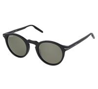 Serengeti Raffaele Occhiali Da Sole Unisex Nero Rotondo Verde