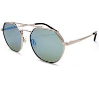 Serengeti Shelby Polarizzati Sole Argento / 555nm Blu Lenti a Specchio SS533004
