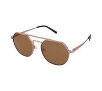 Serengeti Occhiali Shelby SS533001 Lucido Luce Rosa Oro / Marrone Polarizzate