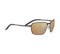 Serengeti Shelton Occhiali, Cioccolato, Marrone Opaco, M Unisex-Adulto