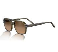 Serengeti Uomo Sole Marco SS602003 Cristallo Verde Scuro/Marrone Polarizzate