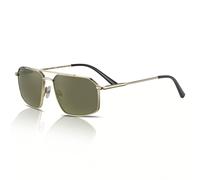 Serengeti Uomo Sole Wayne SS546001 Lucido Oro Chiaro/Minerale Polarizzate