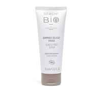 Sérénibio Scrub Delicato Centella Asiatica - Cura Viso Certificato Bio Vegan ed Etable - Esfolia delicatamente - Scrub idratante viso pelli ultra sensibili - 75 ml