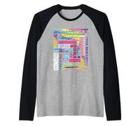 serenità Calma Pace Gioia Benedetta Beatitudine Guarigione Gentilezza Maglia con Maniche Raglan