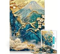 Serenità ﹨u Puzzle di tranquillità da 1000 pezzi per adolescenti Rafforza la memoria Calma Rilassamento Bordo di qualità Regalo perfetto (38x52cm)