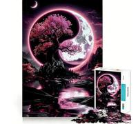 Serenità ﹨u Tranquillità Puzzle da 1000 pezzi per adolescenti Gioco di sfida mentale Hobby tranquillo Taglio preciso Regalo stagionale (50x75cm)