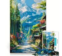 Serenità ﹨u Tranquillità Puzzle da 1000 pezzi per adolescenti Puzzle Gioco mentale Momento di pace Taglio premium Regalo artistico (50x75cm)
