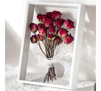 Serenitison Cornice Trasparente Fronte Retro,Cornice Profonda,3D Riempire Portafoto,Cornice portafoto 3D,Cornice per Foto Trasparente,Cornice per Erbario,per l'esposizione Fiori Secchi,Artigianato