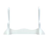 Serenitison Supporto Katana,Porta Katana,Supporto per Spada Longquan Bianco,Spada Katana Espositore da Tavolo Stand Sword,Espositore Flauto Supporto,Decorazione della Scrivania,Pannello di Densità