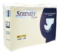 Serenity Classic Pannolone Mutanda Formato Extra Taglia Large Bianco 30 Pezzi