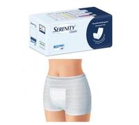PANNOLONE PER INCONTINENZA FORMATO RETTANGOLARE CON BARRIERA SERENITY 30 PEZZI