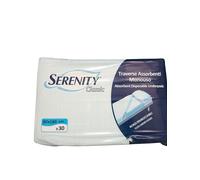 Serenity Classic Traverse Assorbenti Monouso, 80x180 cm, 30 Pezzi 4pacchix30 tot 120pz