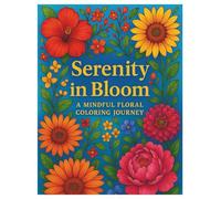 SERENITY IN BLOOM: A MINDFUL FLORAL COLORING JOURNEY