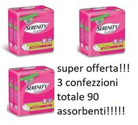 Serenity Light Lady Super (6 Gocce) Assorbenti Donna 3 confezioni da 30 pezzi