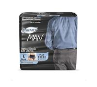 Serenity Man Pants Plus Assorbenti Uomo taglia L Pacco da 12 Pezzi Nero