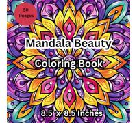 Serenity Mandalas: Relaxing Mandala Coloring Book for Adults | 50 Mindful Stress-Relief Designs