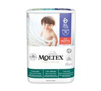 Serenity MOLTEX PURE&NATURE PANTS XL TAGLIA 6 SUPERIORE AI 14 KG 18 PEZZI