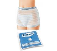 MUTANDINA ELASTICA RETTANGOLARE A RETE SERENITY M 3 PEZZI