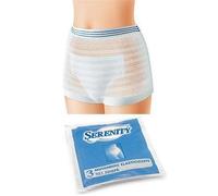 Serenity Mutandina Elastica Rettangolare A Rete Serenity Xs 3 Pezzi