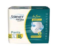 Serenity Pannoloni Pants Soft Dry Sensitive Extra Taglia L 14 pezzi