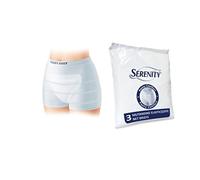 MUTANDINA A RETE PER INCONTINENZA SERENITY PANTY COMFORT M 3 PEZZI