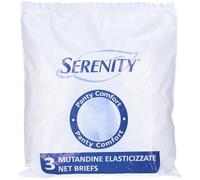 MUTANDINA A RETE PER INCONTINENZA SERENITY PANTY COMFORT XL 3 PEZZI