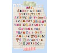 Serenity Prayer Recovery Journal: Lined Notebook for Daily Reflections, Gratitude, Meeting Notes & Personal Growth