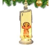 Serenity Preghiera Candela senza fiamma - LED, religiose, candela di preghiera devozionale | cristiane senza fiamme festive per la casa di adorazione della meditazione 'ufficio