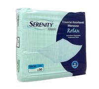 Serenity Relax Traverse Assorbenti Monouso 60 x 90 cm, 30 traverse